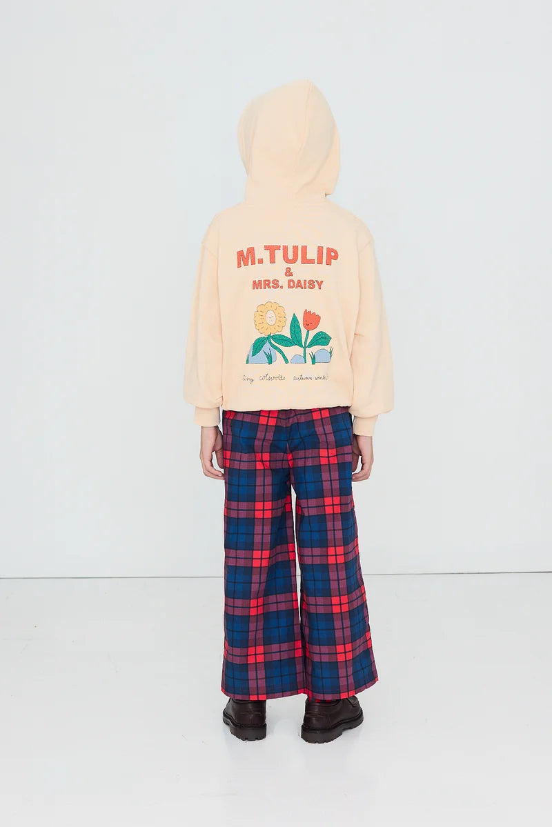Tiny Cottons Tulip & Daisy Graphic Hoodie - Vanilla