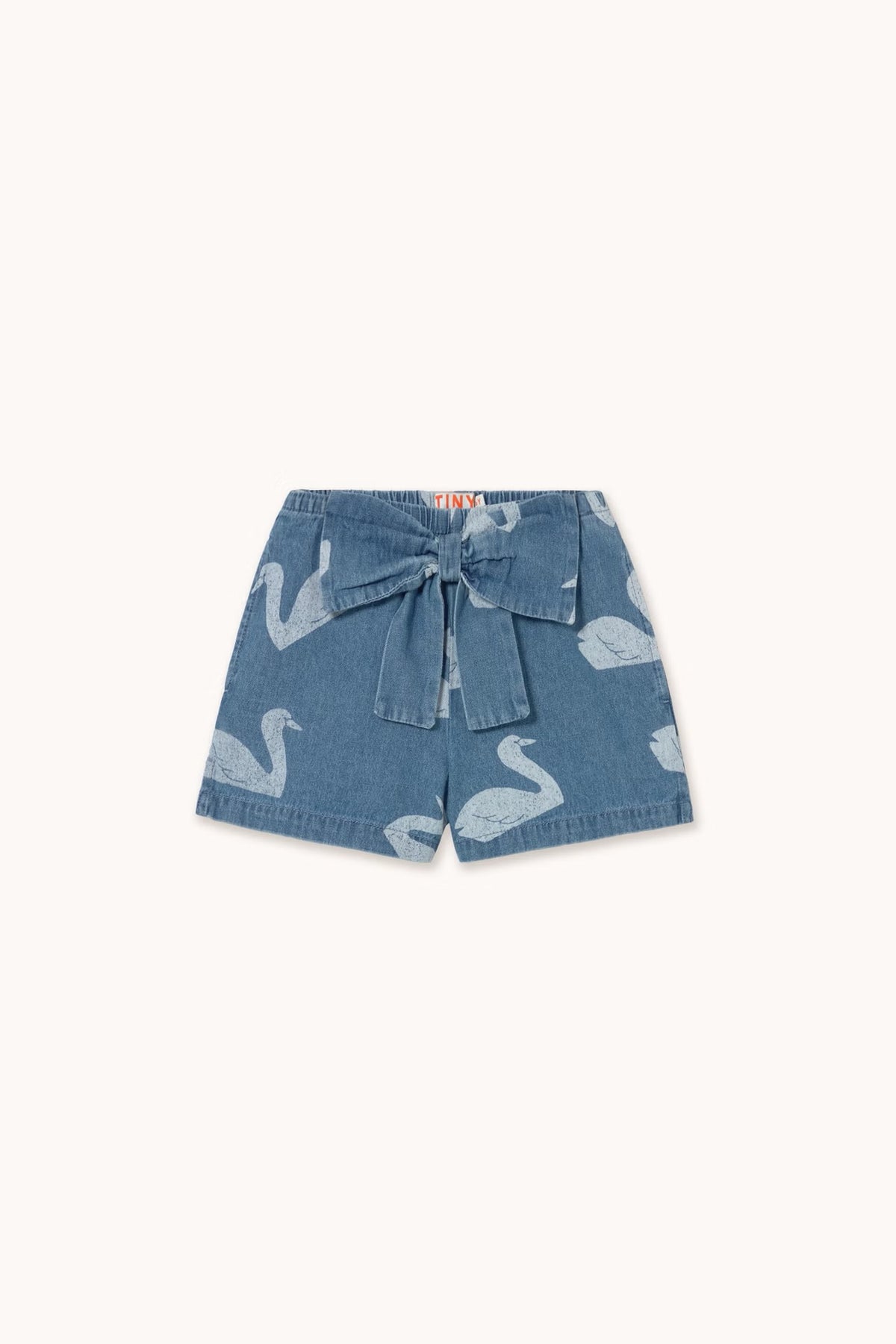 BIG SWANS SHORTS *medium wash denim*