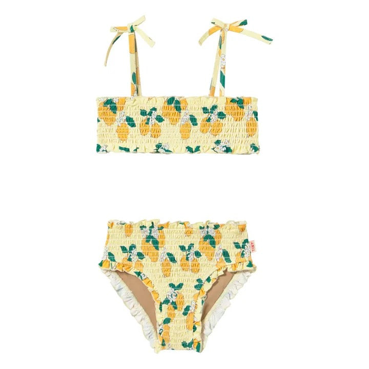 ORANGES SMOCK SWIM SET *pastel yellow*
