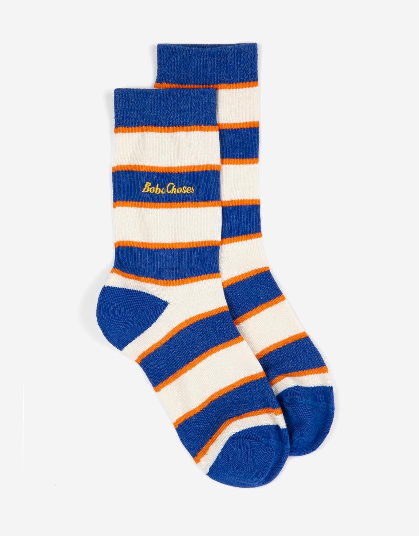 Bobo Choses Striped long socks
