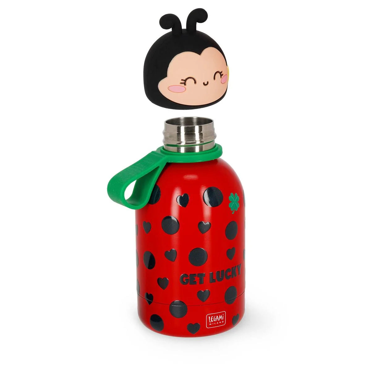Isothermische RVS drinkfles - Hot&Cold BFF Ladybug