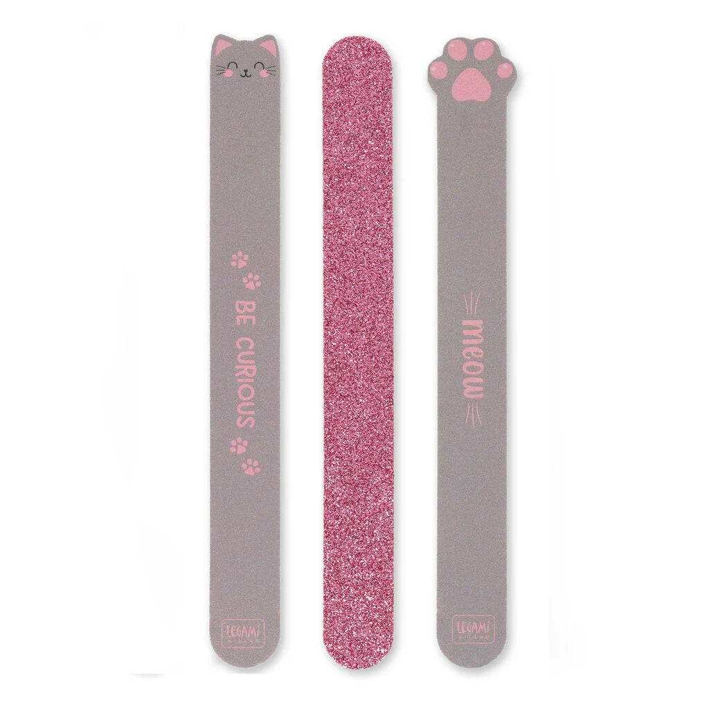 Set van 3 Kitty-nagelvijlen - Nails Before Males