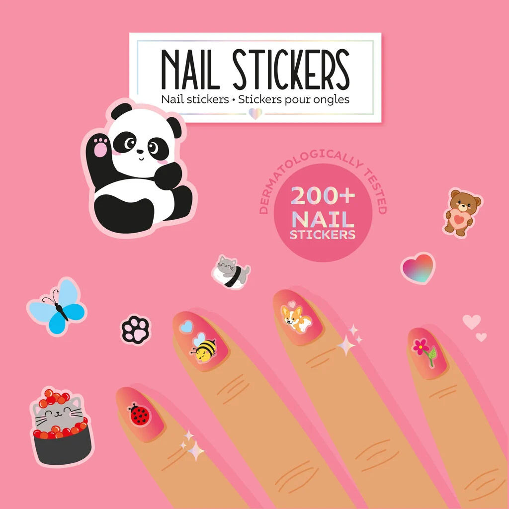 Nagelstickers met schattige dieren
