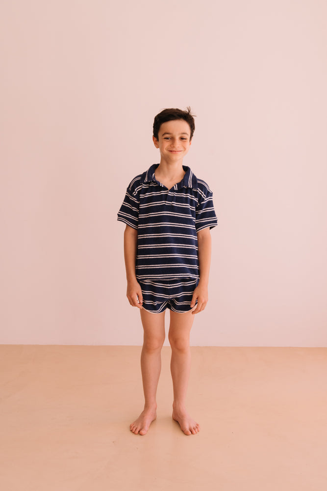 Short Juju Navy Stripes
