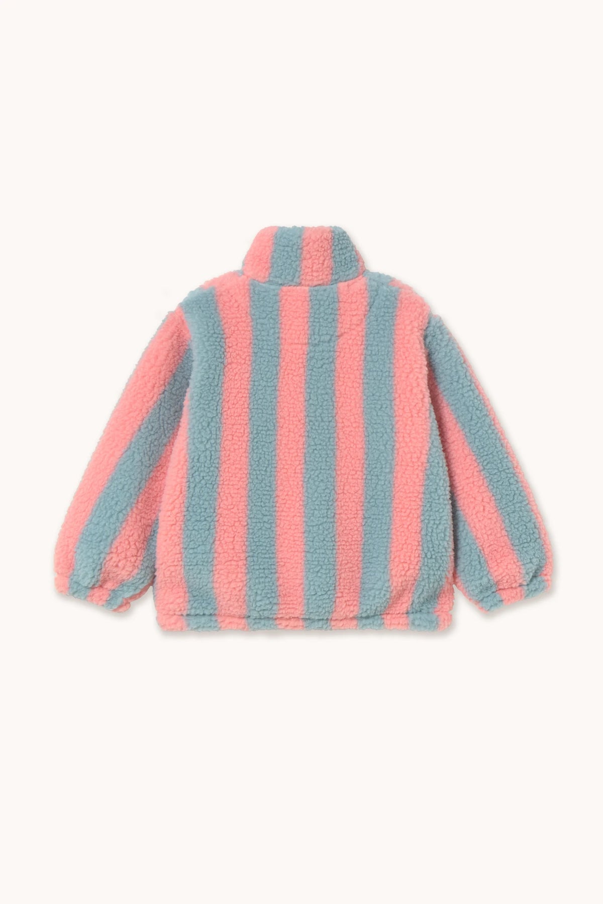 STRIPES SHERPA SWEATSHIRT